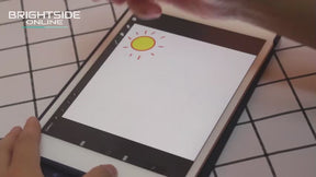 Brightside Active Stylus pen – Geschikt voor Tablets en Telefoons - Zonder Bluetooth - Geschikt Android / IOS - Wit